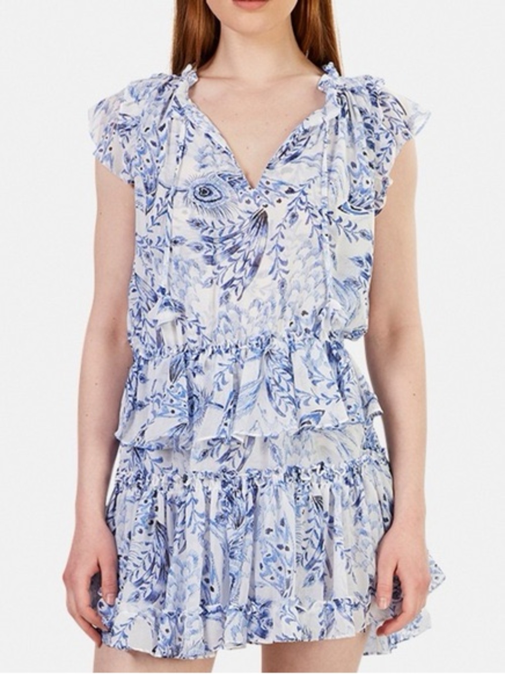 Misa Los Angeles - Peacock Print - XS